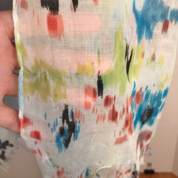 Roxy extra large wide print scarf shawl - Picture 4 of 4